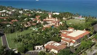 The view from Mar-a-Lago: Drone video shows Trump’s home and private club in Palm Beach