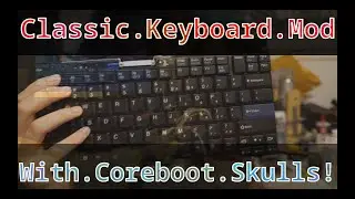 Classic Keyboard Coreboot Thinkpad X230 (Skulls)