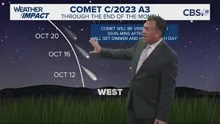 LOOK TO THE SKIES: Comet C/2023 A3 will be visible through end of October