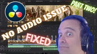 DaVinci Resolve 17 NO AUDIO ISSUE - SOLVED - PART 2