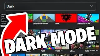 How To Turn On Dark Mode In Roblox! - PC & Mobile