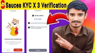 Sauces KYC X 3 Verification kyc kaise kare | Sunwaves KYC X 3 Verification kyc kaise kare