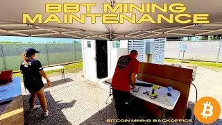 Maintaining a Bitcoin Farm N5 Bitmain Containers