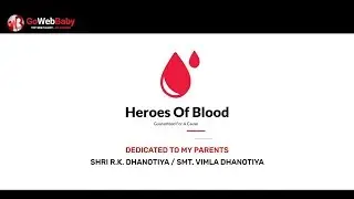 Heroes Of Blood Presentation - Blood Donation APP by Gowebbaby