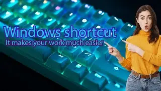 Windows shortcut. keyboard shortcut, basic boss. #shorts