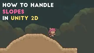 How to handle slopes in a Unity 2d platformer game