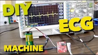 Check Your Heart Condition Under 10$ || DIY Homemade ECG Machine using AD8232