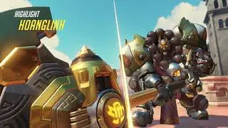 Overwatch Highlights Best Play of the Game - REINHARDT Part 1 | Ultra HD 4K  DHLTV ✔