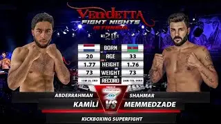 Abderrahman KAMİLİ (Real Fighter) vs  SHAHMAR MEMMEDZADE (Bloody Fist)