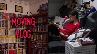 Moving my entire studio & 6000+ books to our new house