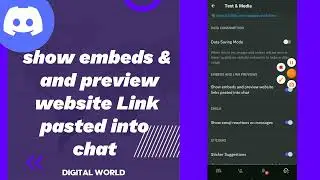 How To Fix Show embeds & preview website Link Pasted into Chat On Discord App 2023