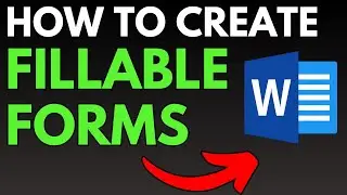 How To Create Fillable Forms In Microsoft Word