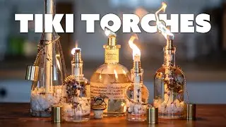 Easy Torch Project | UPCYCLE GLASS BOTTLES