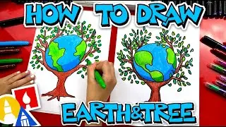 How to Draw a Tree Holding the Earth