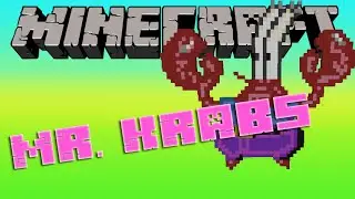 как построить Mr. Krabs в minecraft