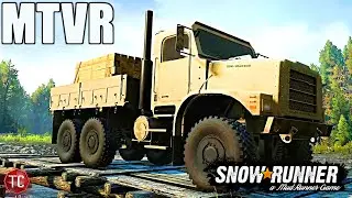 SnowRunner: The NEW OSHKOSH MTVR MK23!