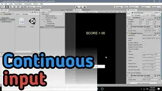 How to get continuous input from ui button in unity