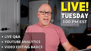 Live Stream #42 - Youtube Analytics, Live Q&A and more!