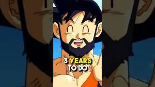 How Long It Took Goku And Vegeta To Grow Facial Hair #shorts #dragonballsuper