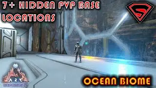 ARK GENESIS 2 7 HIDDEN PVP BASE LOCATIONS [WATER BIOME]