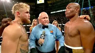 Jake Paul (USA) vs Anderson Silva (Brazil) | BOXING fight, HD