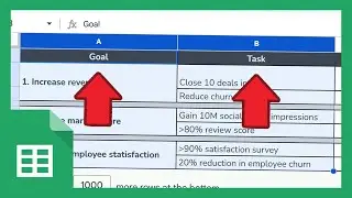 Google Sheets Tutorial: Make All Columns/Rows the Same Size