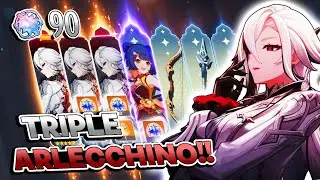 TRIPLE ARLECCHINO!!! - Tiradas BANNER ARLECCHINO - Genshin Impact