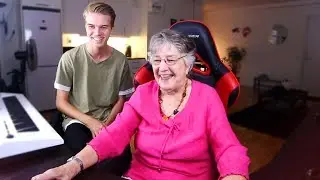 MY GRANDMA PLAYS GTA 5! #2