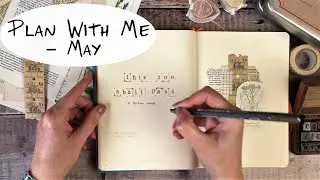 Plan with Me | May | Vintage Bullet Journal