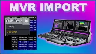 Master GrandMA3: Import MVR into existing GrandMA3 show