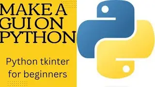 Making a simple GUI window in python tkinter
