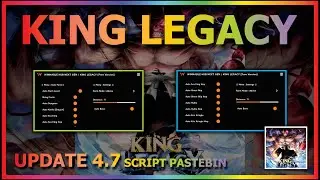 KING LEGACY Script Pastebin 2023 AUTO FARM WORK LEVEL 4000 [UPDATE 4.7.1💧]