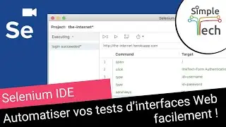 Automatisez facilement vos tests dapplications web avec Selenium IDE