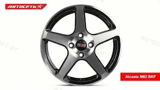 Alcasta M62 BKF: 3D-обзор литого диска ​● Автосеть ●