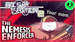 Enforcer with a MINIGUN | Risk of Rain 2