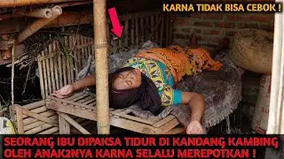 SEORANG IBU DIPAKSA TIDUR DI KANDANG KAMBING OLEH ANAK2NYA KARNA SELALU MEREPOTKAN‼️ AKHIRNYA ,,