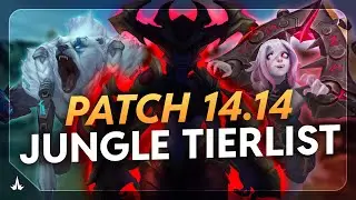 PATCH 14.14: SOLOQ JUNGLE Tierlist - League of Legends