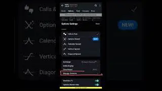 Adding Columns In The New IBKR Option Chain [IBKR #shorts]