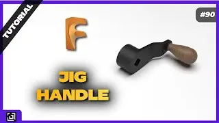 Design a Jig Handle in Fusion 360 | Fusion 360 Tutorial 2021 | It’s made EZy