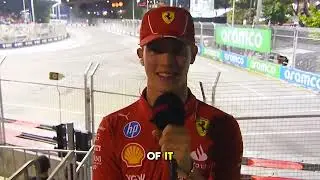 Ollie Bearman's SHOCKING Debut as F1 Reporter at Singapore Grand Prix!!!