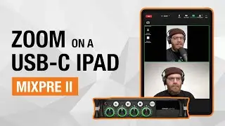 Setting Up a MixPre for Zoom on a USB-C iPad