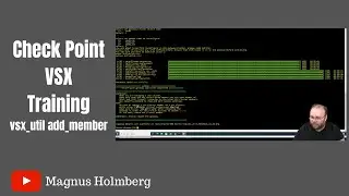 Check Point VSX - Training Lab 6  | vsx_util add_member