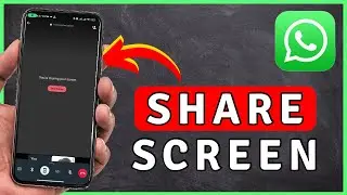 How to Share SCREEN On WhatsApp Call - WhatsApp Tutorial