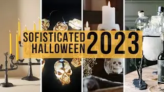 Sophisticated Halloween Decorations 2023 - (Halloween Decorate with me 2023)