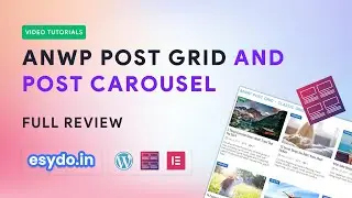 AnWP Post Grid Plugin Review And Tutorial Video For Beginners || Wordpress Tutorials in Hindi