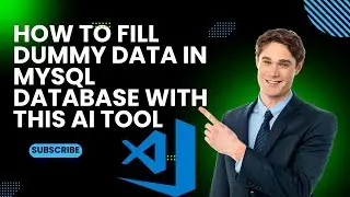 How to fill dummy data in MYSQL Database #mysql #ai #aitools #best #free