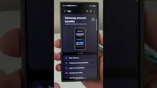 Galaxy S24 Ultra Tips & User Guide in Settings