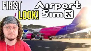 We WORK at a AIRPORT NOW!? (AirportSim)