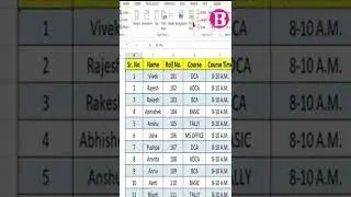 Add Repeat Heading Row In Excel Printout - @BrainUpp