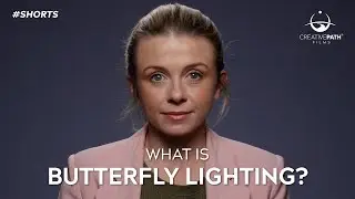 What is Butterfly Lighting? | Film Lighting Techniques | #Shorts